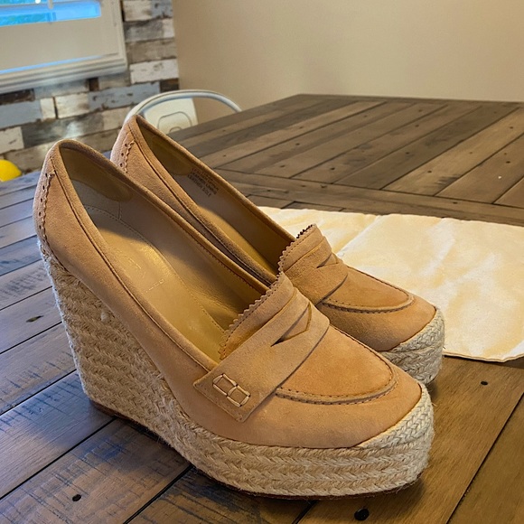 ✨EUC✨ Altuzarra For J. Crew Corrine Espadrille Wedge SZ 8 🤩wow🤩 - Picture 1 of 7